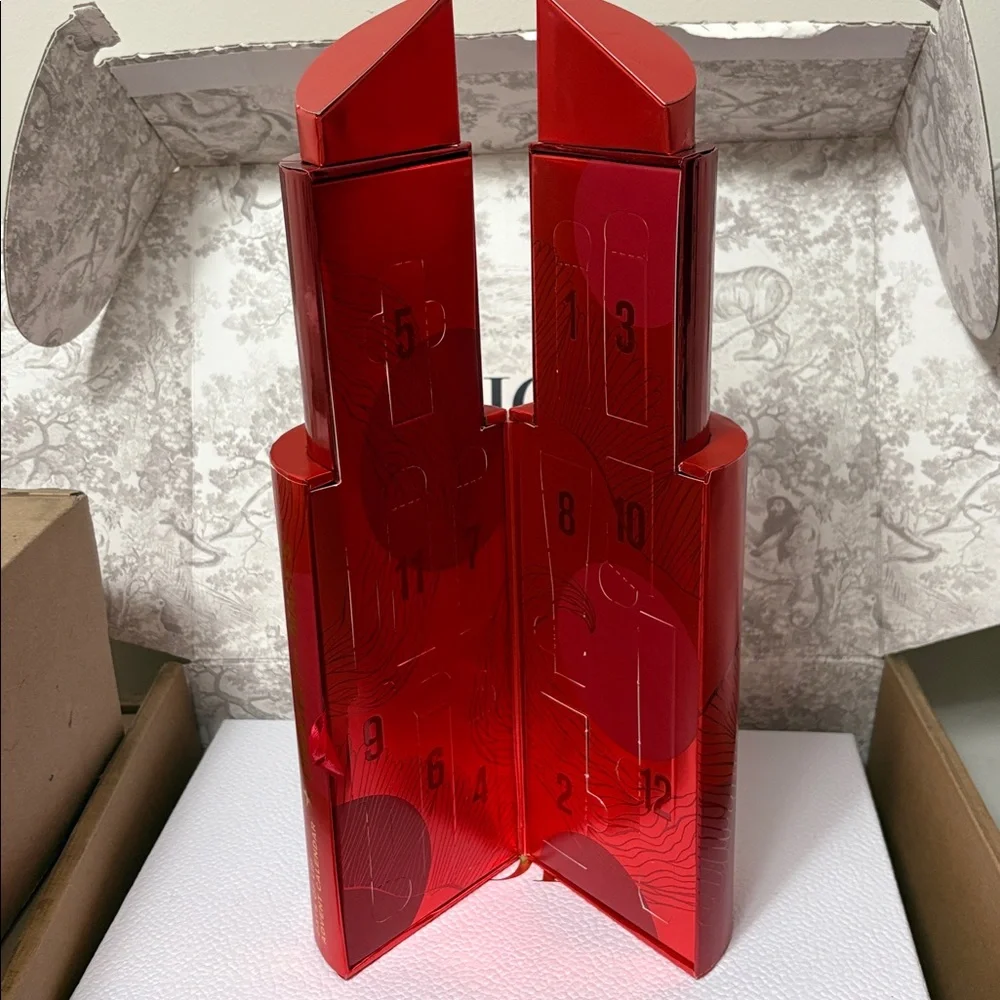 Macys 2025 EMPTY 12 Drawer Advent Calendar Box